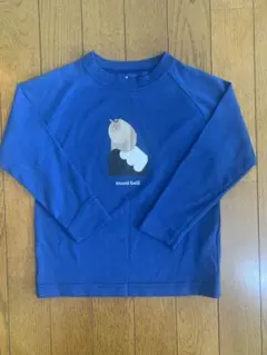 mont-bell 長袖カットソー 110 青