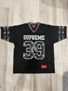 Supreme Bandana Football Jersey M ブラック Supreme Bandana Football Jersey 