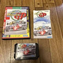 スーパーモナコGP 箱説付　メガドライブ
