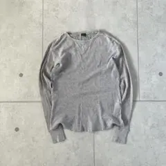 00old uniqlo 前V サーマル　カットソー　ロンT y2k