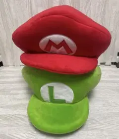 【USJ公式】マリオ ルイージ帽子 2個セット　バラ売り不可