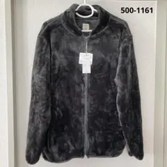 新品未使用　長袖ファージャケット　黒　M