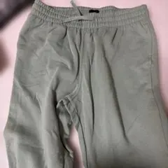 H&M レギュラーフィット グリーンスラックス