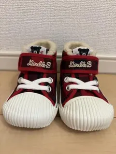 ミキハウス Double.B 13.5cm ベビーシューズ1回使用