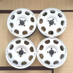 15インチ ホワイト　パジェロミニ使用4×4engineering ブラッドレー 15インチ ホワイト パジェロミニ使用4×4engineering ブラッドレー