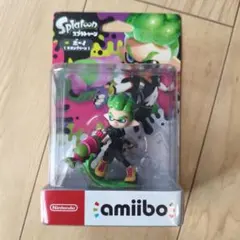 amiibo ボーイ ネオングリーン スプラトゥーン 新品
