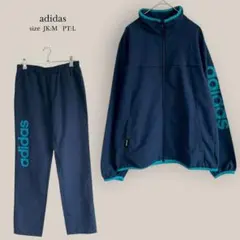 アディダスadidas✨良品✨セットアップジャージ　ウィンドブレーカー　ネイビー