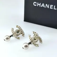 CHANEL ココマーク パール スイング ピアス - メルカリ
