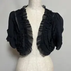 ブラック フリル ボレロのサムネイル