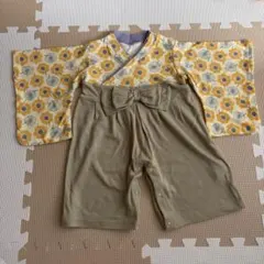 ベビー袴　ロンパース　お祝い　80