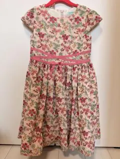 TOCCA 花柄刺繍ワンピース 130cmのサムネイル