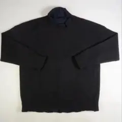 sacai リバーシブルニット 23-03225M カラー紺　サイズ3
