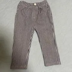 K*a様 petit main ストライプパンツ 80cm ブルー　青