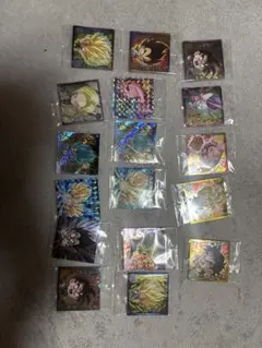 ドラゴンボール超戦士シールウエハース 第9弾 ベジットブルー など　17枚セット