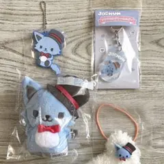 JOCHUM レイン 指人形 ヘアゴム ラバーマスコット タグキーホルダー