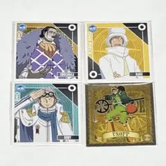ワンピース　シール　エッグヘッド編　4枚セット