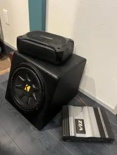 ロックフォード Rockford ウーファー パンチ セット アンプ アルパイン