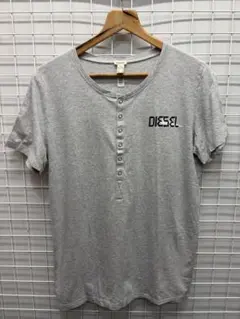 DIESEL ディーゼル ダメージ加工 Tシャツ XL グレー グランジ y2K DIESEL】 Work Logo Tee gray - メルカリ