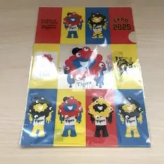 阪神タイガース 大阪関西万博 ミャクミャク A4 クリアファイル 2025