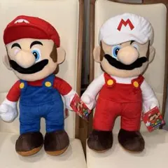 スーパーマリオ 特大サイズぬいぐるみ 2つセット