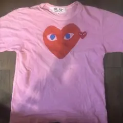 PLAY COMME des GARÇONS Tシャツ ピンク S