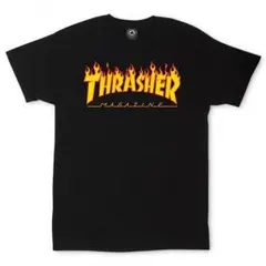 スラッシャー Tシャツ THRASHER Flame - S