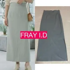 FRAY I.D サイドスリットスウェードスカートS
