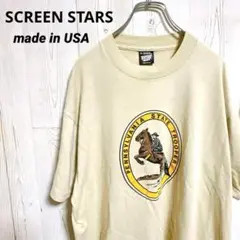 USA製　90s シングルステッチ　ペンシルベニア州警察 半袖Tシャツ