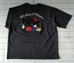 しまむら　ディズニーバックプリント DISNEY Tシャツ