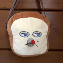食パン型 キャラクター ショルダーポーチのサムネイル