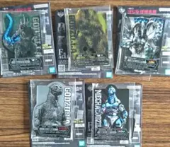 一番くじゴジラ怪獣乱舞 -荒ぶるモノ- F賞 アクレクト５種(シークレット含む)