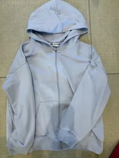 パープル　パーカー　キッズ　150