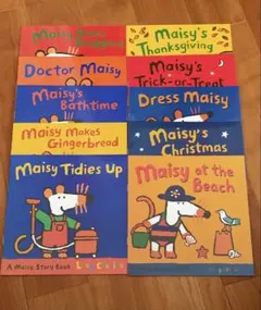 英語絵本Maisyメイシーちゃん 10冊セット（5冊にステッカー付き）