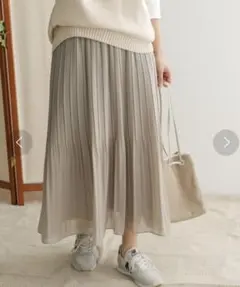 URBAN RESEARCH DOORS プリーツスカート　フレアスカート