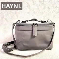 HAYNI.ヘイニ 2way ミニ バニティバッグ ショルダーバッグ 本革のサムネイル