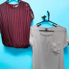 お値下げ！ミッシェルクラン　トップスまとめ売り2枚セット　サイズM