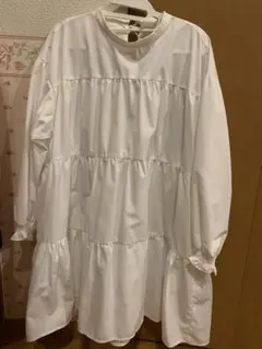 【即日発送可能】ViS ティアードワンピース　トップス