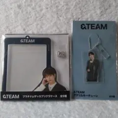 &TEAM プラチナムザッカプリクラケース&アクリルキーチェーン