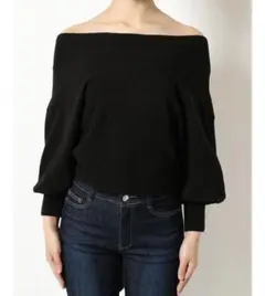 最終値下げ！EMODA バッグリボン2WAYニット