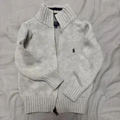 Polo Ralph Lauren グレー カーディガン 4/4T