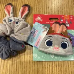 香港ディズニー ズートピア ジュディ ニック カチューシャ ドーナツ