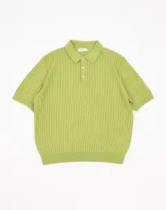 ebure エブール ハイクラスコンパクトコットンポロカラーニット 26SS
