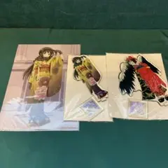 魔法少女まどか⭐︎マギカ　暁美ほむら　ビッグアクリルスタンド、クリアファイルセット