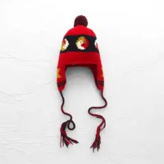 Leh イヤーフラップ ニット キャップ ear flap knit cap