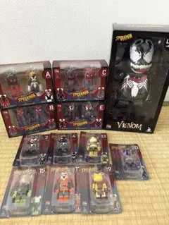 BE@RBRICK400% VENOMスパイダーマン　ラストワン賞➕11点セット