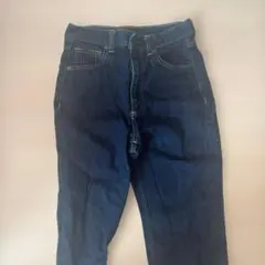 GU ストレートデニムパンツ インディゴ Sサイズ