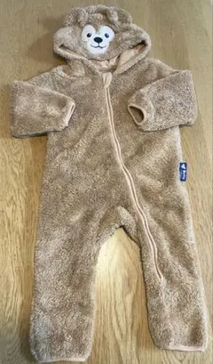 うっど様専用【公式】ダッフィーロンパース着ぐるみ90サイズ　カバーオール