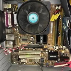 LGA775 マザーボード+CPU+メモリ1G動作確認済み P5LD2-VM