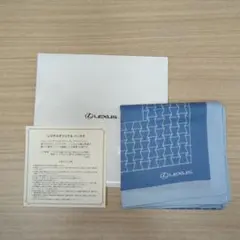 レクサス　オリジナルハンカチ　スピンドルグリルモチーフ