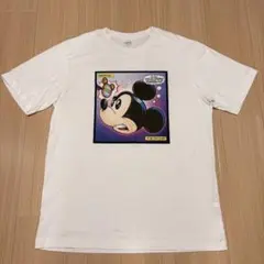 【美品】ユニクロ　ミッキー　Tシャツ　Lサイズ